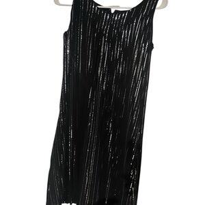 Chelsea & Violet Black Sequin Evening Dress